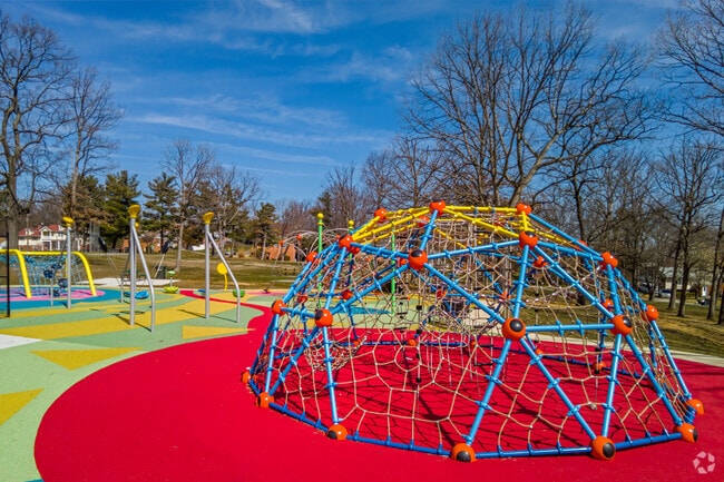Calverton Park features unique play areas.