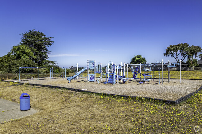 Your kids will love the playground at Pine Hill Elementary.