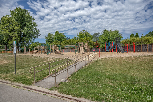 Oak Hills Elementary School playgrounds.
