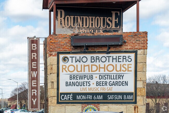 Downtown Aurora Two Brothers Roundhouse