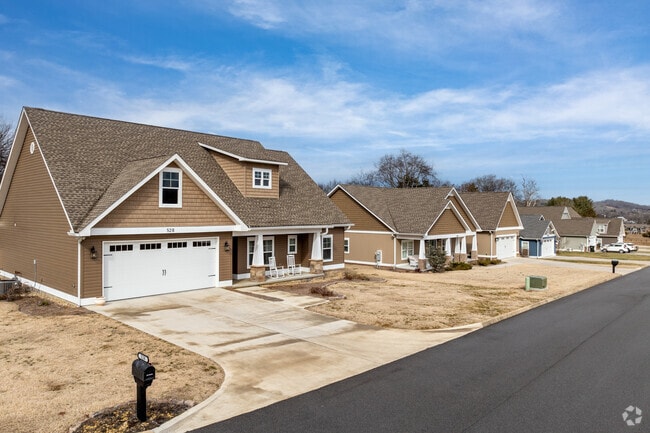 New homes are beginning to pop up around Sevierville as more people move to the area.