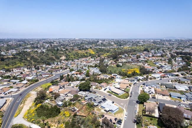 An elevated view of Ridgeview-Webster shows beautiful vantage points and calm neighborhoods.