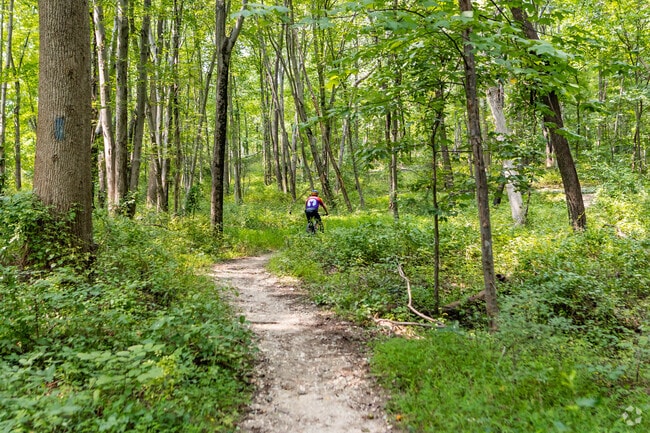 Mountain bikers flock to Fairland Recreation Park.