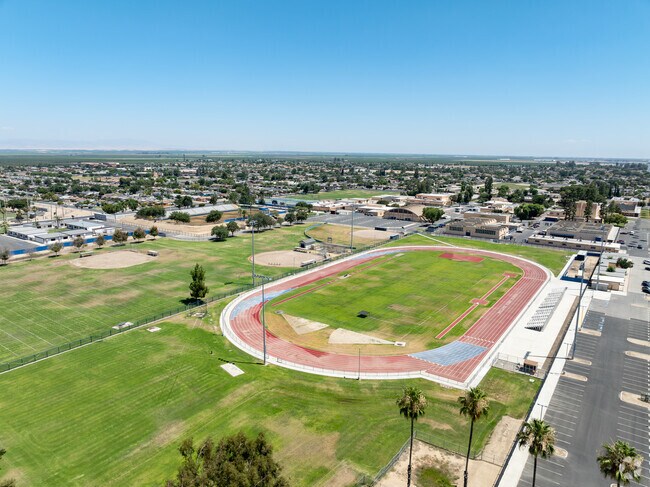 Students can take advantage of Delano High School's many sports fields.