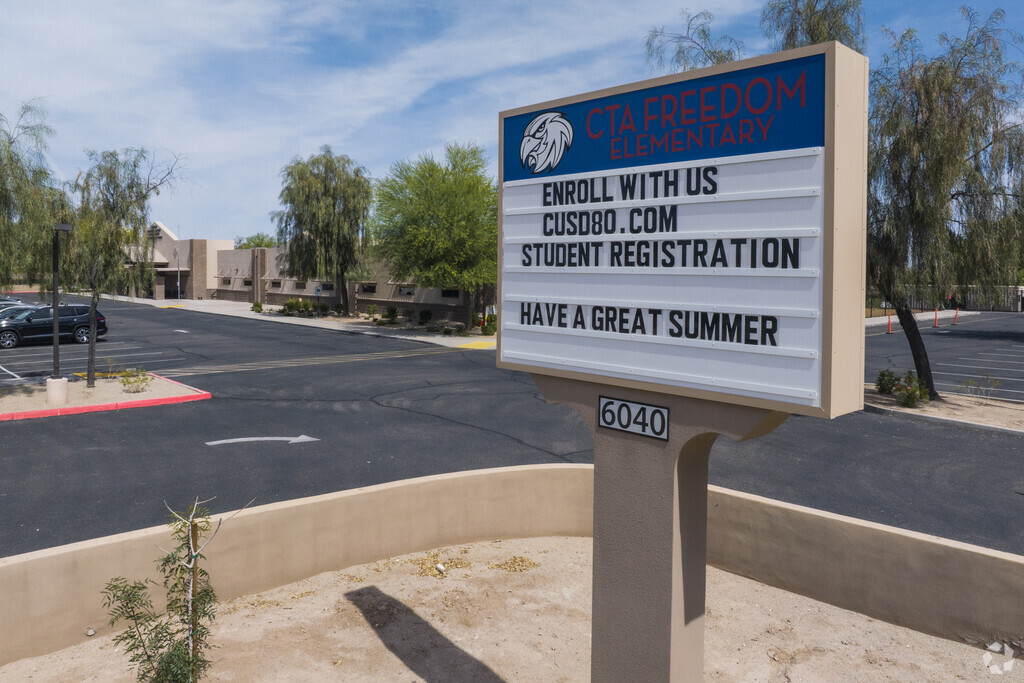 CTA Freedom Elementary is one of the many schools that children of Gilbert may attend.