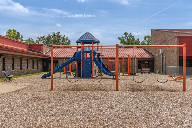 Frank E. Weiss Elementary School playground in the city of Trenton.