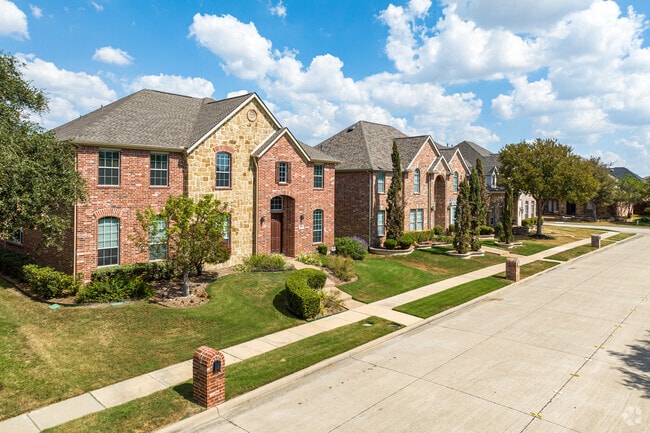 Traditional new homes in White Rock Creek offer spacious layouts for modern living.