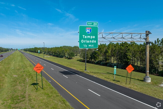 Polk Parkway lies just west of Jan Phyl Village, providing a quick and easy connection to I-4.