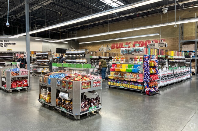WinCo serves as a bulk food store for 42nd Street residents.