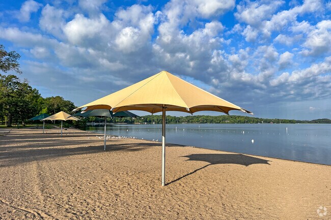 The beach at Baker Park Reserve is the perfect place to spend a summer's day.