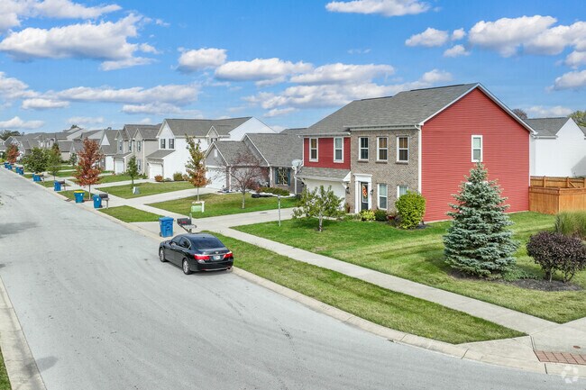 Along with older homes, newer builds can be found throughout Mount Comfort.