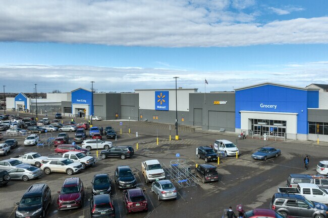 Walmart is one of the major retailers in Dickinson.