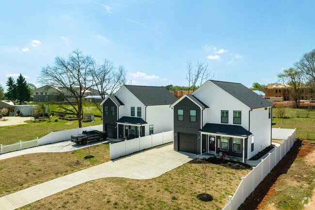 New traditional homes are becoming more common in Greer.