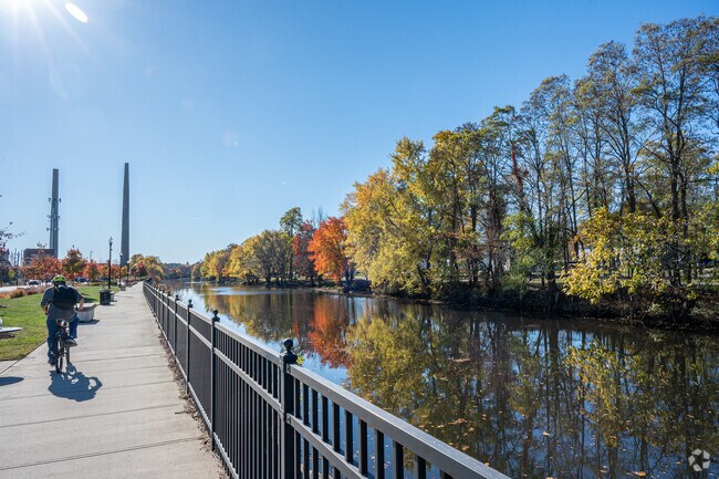 Westville is minutes from the nearest waterfront biking path.