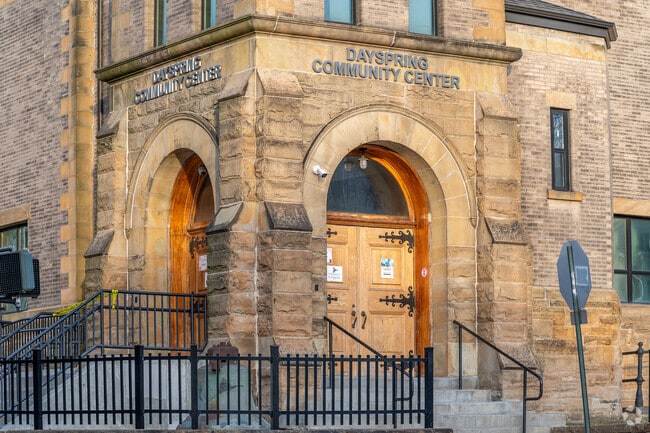 Dayspring Community Center has a teen lounge and an indoor basketball court in Nodine Hill.