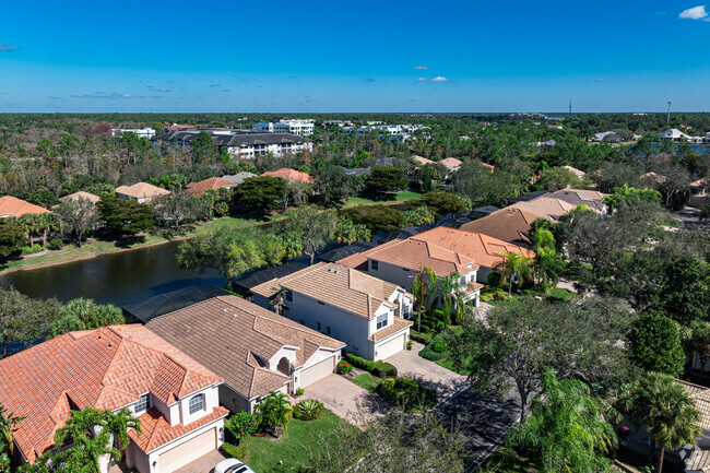 Wyndemere features homes built around lakes and the natural landscape.