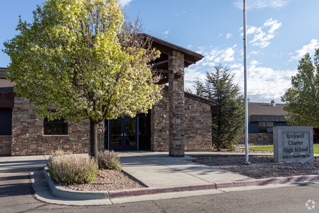 Rockwell Charter School is located in The Ranches part of Eagle Mountain and is a popular private school option for residents.