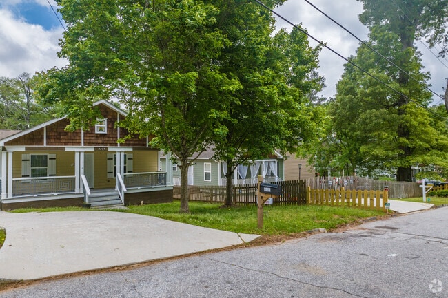 Charming bungalows exemplify the character of Polar Rock with well kept lawns and cozy front porches.