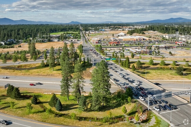 Interstate 90 intersects with HWY 90 to provide a major thoroughfare through Ramsey Woodland.