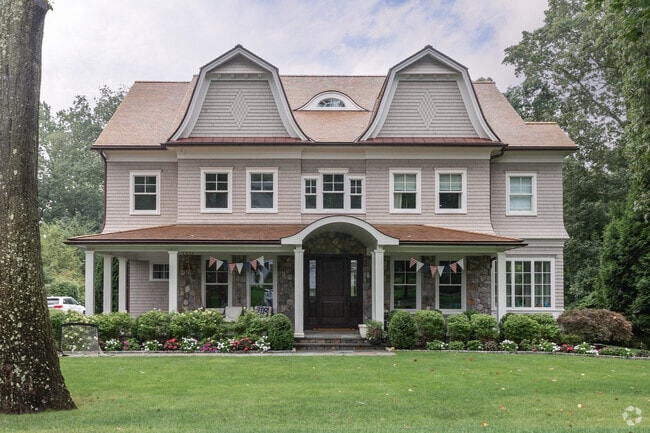 Distinctive architecture characterizes nearly every home in Back Country Greenwich.