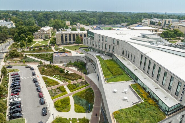 Perring Loch, MD has a symbiotic relationship with its neighbor, Morgan State University.