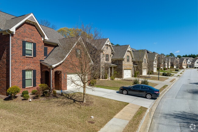 Brick transitional-style homes are in abundant supply in Duluth.