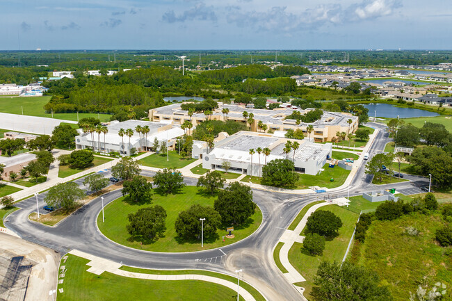 Seven Springs Middle has a beautiful and large campus in Trinity.