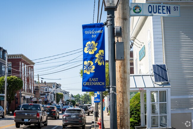 Welcome to Nichols Corner banners found in East Greenwich, RI.