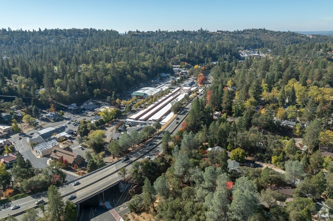 Placerville has scenic views of the Sierra Nevada foothills.