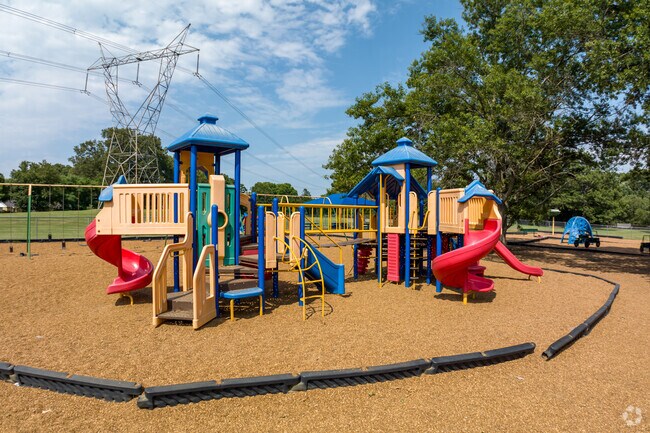 Kids imaginations can sore on the playground at Greenbrook Elementary School in Southaven.