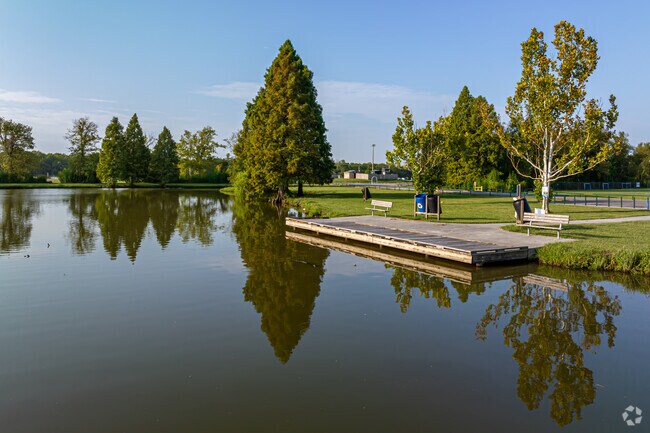 In Gardere, the Burbank Park has a stocked lake for fishing.