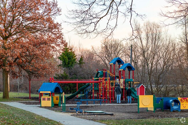 Wilson Park's playground in Milan has a playground and open space to run on.