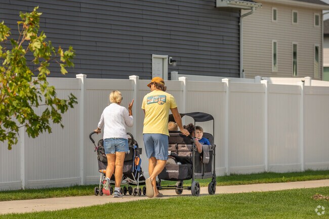 There's a wonderful sense of community in Davies, and many residents know their neighbors.