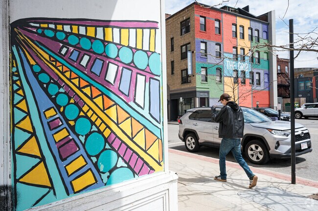 Downtown Worcester is rich in urban art with more being made frequently.