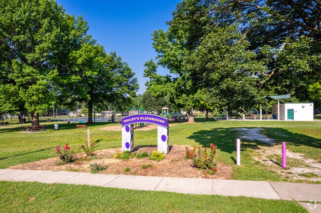 A special memorial playground is one of several attractions at Westport Park.