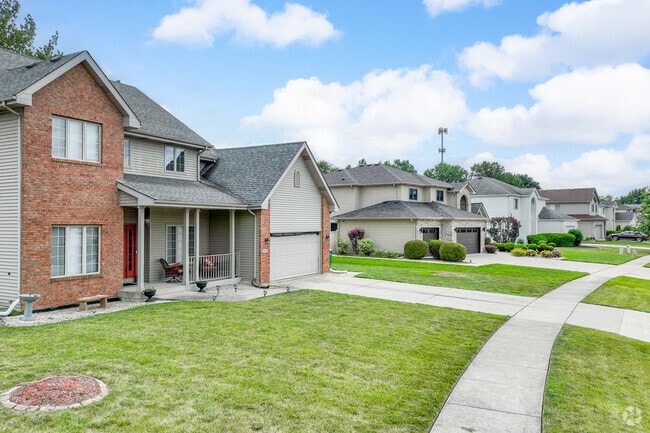 Rows of newly constructed homes can be found throughout Lottaville.