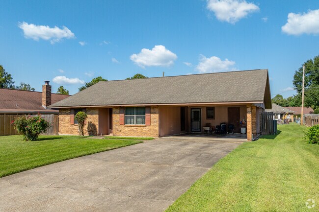 Homes in Deerfield often come with attached car ports.