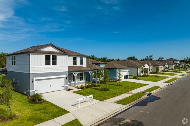New construction homes can be found all over the Ellenton area as it expands.