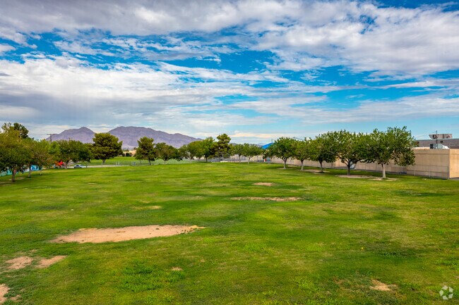 Robert Lunt Elementary School has plenty of green space for students.