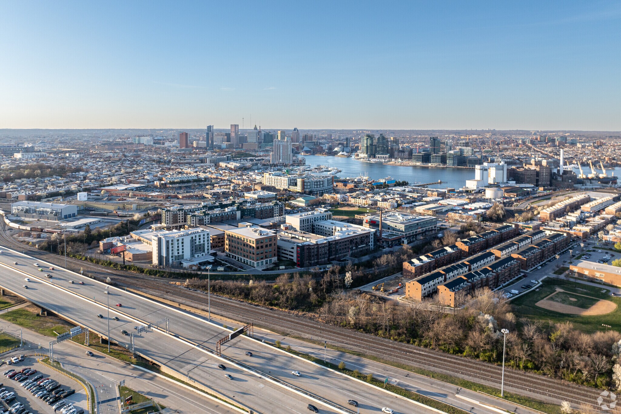 With easy access to I-95, Locust point is a prime location for commuters.