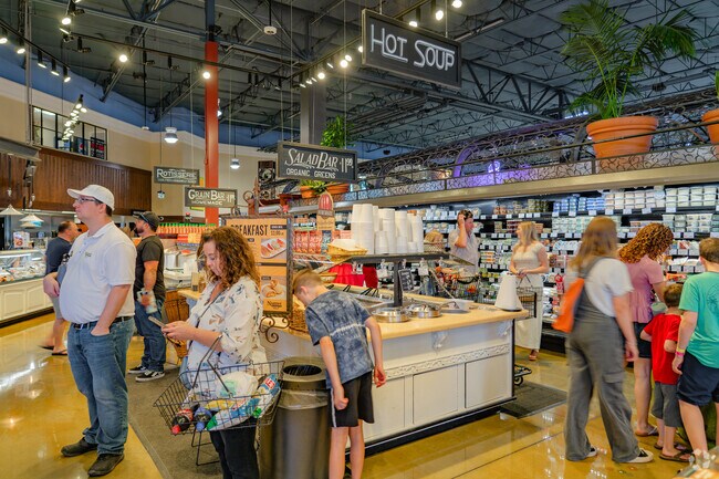 The Nugget in Central Park offers locals with fresh groceries and a fresh buffet.