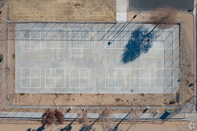 The beautiful campus of Ranchero Middle School includes modern amenities for students.