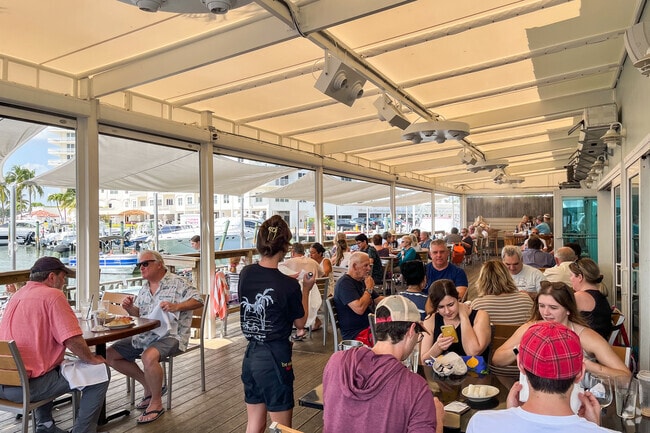 Coconuts is a popular casual dining destination in Central Beach.