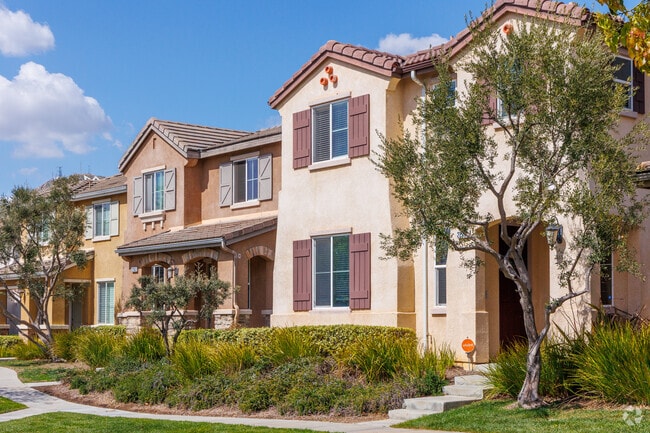 Towngate is built on gentle slopes and includes condos and single family homes.