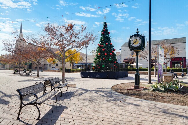 Experience the lively atmosphere of downtown El Cajon on Fridays at Prescott Promenade.