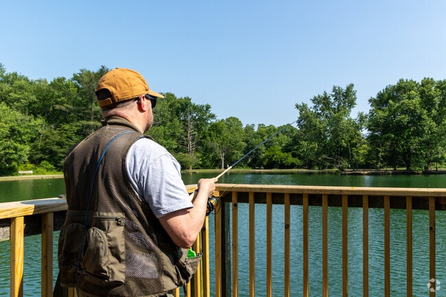 Residents can enjoy a quiet day of fishing in Pleasant Hills.