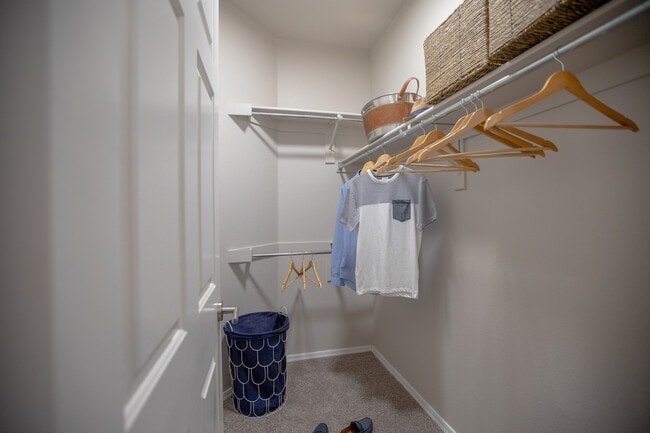 Spacious Walk-In Closets