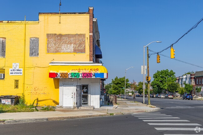 Bobbys Chicken is a black owned and operated carryout in Rosemont, Baltimore.