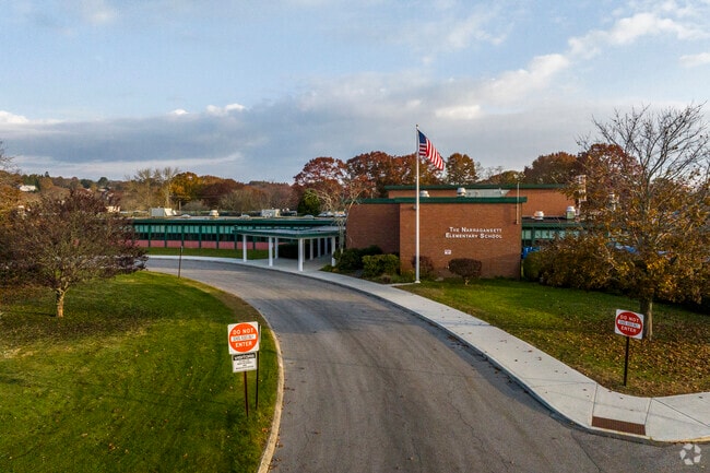 Narragansett High School has 489 students in grades 9-12 with a student-teacher ratio of 13:1.