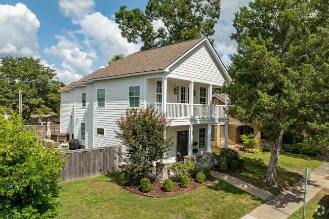 Downtown Argenta features a handful of recently constructed homes.